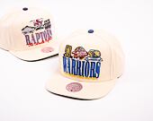 Kšiltovka Mitchell & Ness NBA Reframe Retro Snapback Hwc Golden State Warriors Off White
