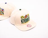 Kšiltovka Mitchell & Ness NBA Reframe Retro Snapback Hwc Seattle Supersonics Off White