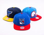 Kšiltovka Mitchell & Ness NHL Team 2 Tone 2.0 Snapback New York Rangers Royal / Red