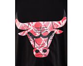 Triko New Era NBA Infill Logo Oversized Tee Chicago Bulls Black / Red