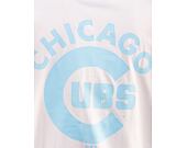 Triko New Era MLB Pastel Oversized Tee Chicago Cubs Off White / Pastel Blue