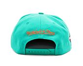 Kšiltovka Mitchell & Ness NBA Desert Green Snapback Hwc Philadelphia 76Ers Teal