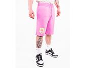 Kraťasy New Era MLB Pastel Shorts Los Angeles Dodgers Wild Rose Pink / Off White