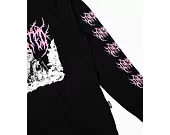 Triko s dlouhým rukávem  Wasted Paris Longsleeve Isolated - Black