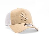 Kšiltovka New Era 9FORTY A-Frame Trucker MLB Jersey Essential Trucker New York Yankees Stone