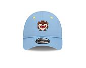 Dětská Kšiltovka New Era 9FORTY Kids Chibi lt Taz Sky Blue / Yellow
