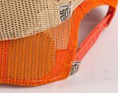 Kšiltovka Von Dutch Trucker Boston Cotton Denim Denim/Orange