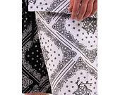 Kraťasy Karl Kani Small Signature Paisley Block Resort Shorts black/white