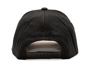 Kšiltovka Mitchell & Ness NBA Blk/Blk Logo Classic Red Clippers Black
