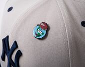 Kšiltovka New Era 59FIFTY MLB World Series Pin New York Yankees Stone / Navy