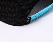 Kšiltovka Goorin - 'Glow Cats Pack' - Blue Streak - Black / Glow Blue