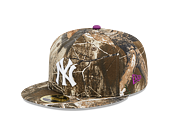 New Era 59FIFTY LP Retro Crown MLB "2000 SUBWAY SERIES" Side Patch New York Yankees Realtree/Purple