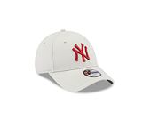 Dětská Kšiltovka New Era 9FORTY Kids MLB League Essential New York Yankees Stone / Cardinal