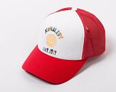 Kšiltovka Karl Kani Woven Signature Trucker Cap Red/White