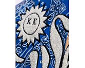Bunda Karl Kani Retro Patch Paisley Block College sand/blue/off white