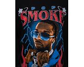 Triko Urban Classics Pop Smoke Faith Oversize Tee Black
