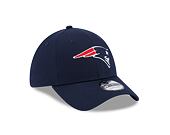 Kšiltovka New Era 39THIRTY NFL Comfort New England Patriots Oceanside Blue / Front Door Red