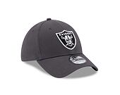 Kšiltovka New Era 39THIRTY NFL Comfort Las Vegas Raiders Graphite / Black