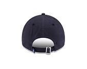 Kšiltovka New Era 9TWENTY MLB Team Script Los Angeles Dodgers Dark Royal / Optic White