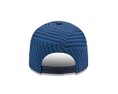 Kšiltovka New Era 9FIFTY Stretch-Snap All Over Print Checkered Chelsea FC Lion Crest Navy