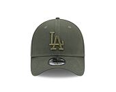 Kšiltovka New Era 39THIRTY MLB League Essential Los Angeles Dodgers New Olive