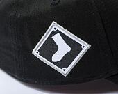 Kšiltovka New Era 9FORTY MLB Team Side Patch Chicago White Sox Black / Optic White