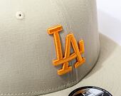 Kšiltovka New Era 9FIFTY MLB Side Patch Los Angeles Dodgers Stone / Orange Glaze