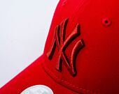 Dámská Kšiltovka New Era 9FORTY Womens MLB League Essential New York Yankees Scarlet / H Red