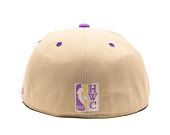 Kšiltovka Mitchell & Ness NBA Los Angeles Lakers Hop On Fitted off white