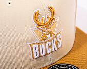 Kšiltovka Mitchell & Ness NBA Milwaukee Bucks Sandman Fitted HWC off white