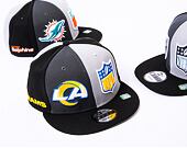 Kšiltovka New Era 9FIFTY NFL Sideline 23 Los Angeles Rams Graphite