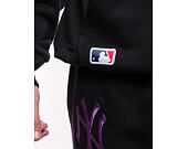 Mikina New Era League Essentials Oversized Hoody New York Yankees Black / Purple Nitro