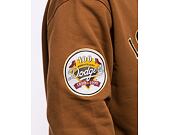 Mikina New Era MLB Large Logo Oversized Crewneck Los Angeles Dodgers Cooperstown Toasted Peanut / Na