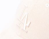 Kšiltovka New Era 9FORTY MLB Cord Los Angeles Dodgers Stone