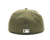 Kšiltovka New Era - MLB Essential 59FIFTY - NY Yankees - New Olive / White