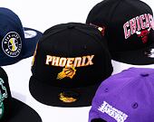 Kšiltovka New Era 9FIFTY NBA Patch Phoenix Suns Black / White