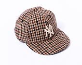 Kšiltovka New Era 59FIFTY MLB Harris Tweed New York Yankees Brown