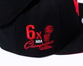 Kšiltovka New Era 9FIFTY NBA Team Drip Chicago Bulls Black / Red