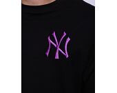 Triko New Era League Essentials Oversized Tee New York Yankees Black / Purple Nitro