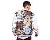 Bunda Karl Kani OG Block Paisley College Jacket light blue/multicolor