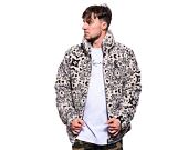 Bunda Karl Kani Og Paisley Teddy Puffer Jacket off white/black