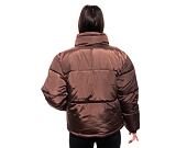 Dámská Bunda Karl Kani Retro Essential Puffer Jacket dark brown