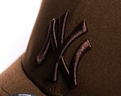 Kšiltovka New Era 9FORTY MLB Repreve Outline New York Yankees Walnut Brown / Walnut Brown
