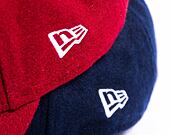 Kšiltovka New Era 9FORTY MLB Melton Wool Essential New York Yankees Navy / White