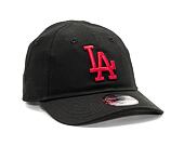 Dětská Kšiltovka New Era 9FORTY Kids MLB League Essential Los Angeles Dodgers Black / Cardinal