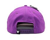 Kšiltovka Fallen Trademark Flat Purple/Lime