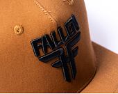 Kšiltovka Fallen Insignia Flat Golden Brown/Black