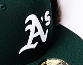 Kšiltovka New Era 59FIFTY MLB WS 5 Downflap Oakland Athletics Team Color