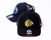 Kšiltovka '47 Brand NHL Chicago Blackhawks Black Ballpark '47 TRUCKER