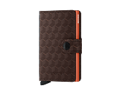 Peněženka Miniwallet Secrid Optical Brown-Orange